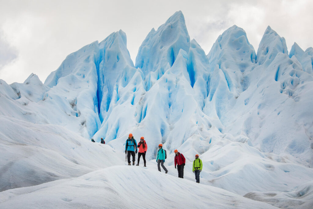 mini ice trekking tour on perito moreno glacier