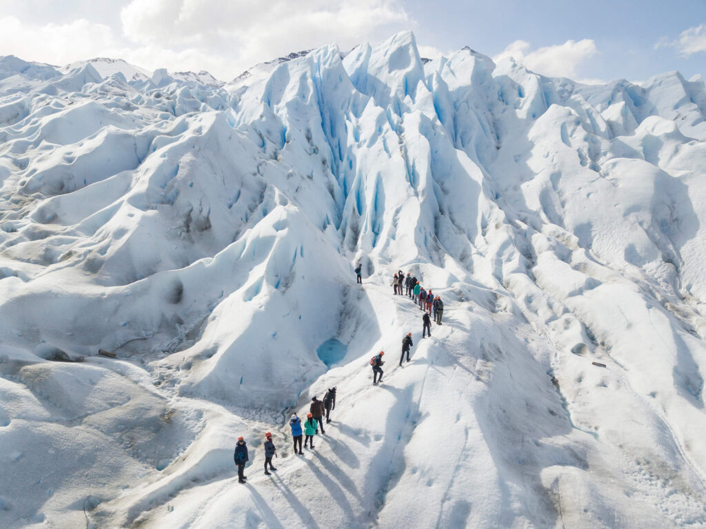 mini ice trekking tour on perito moreno glacier
