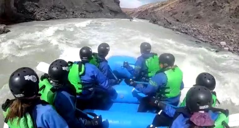 Rafting in El Chaltén