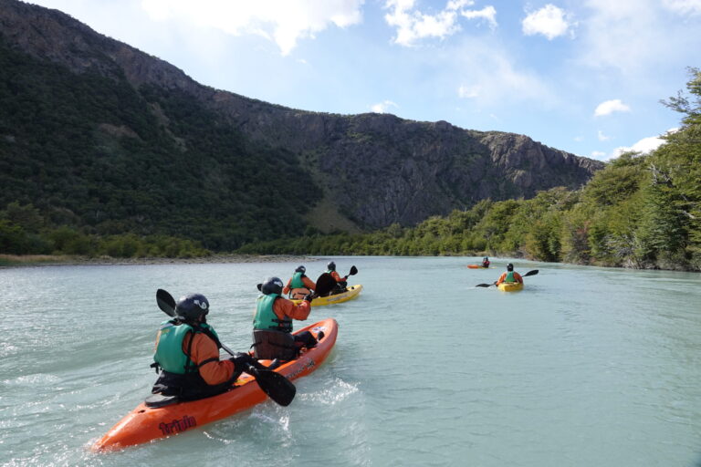 Kayaking in El Chalten