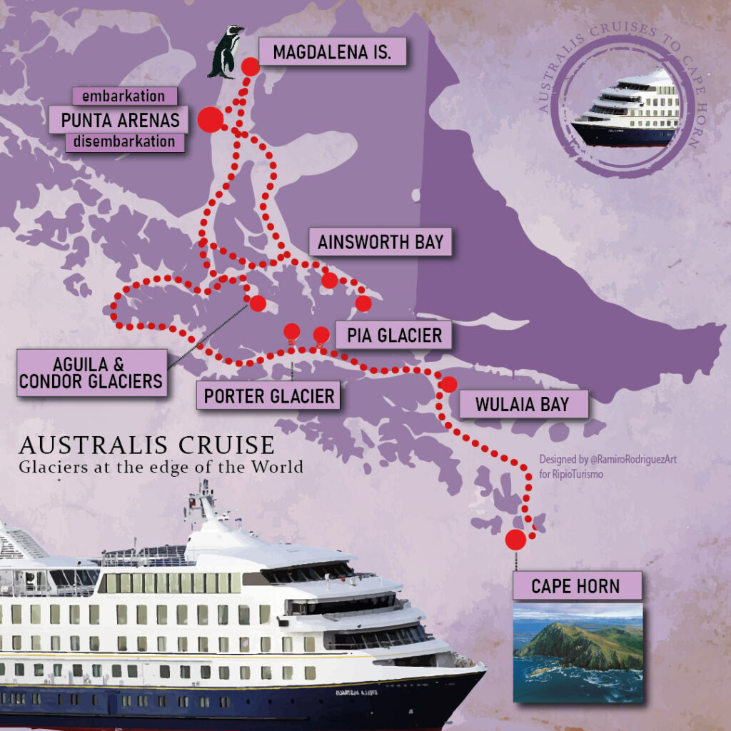 Australis Cruise Expedition in Patagonia